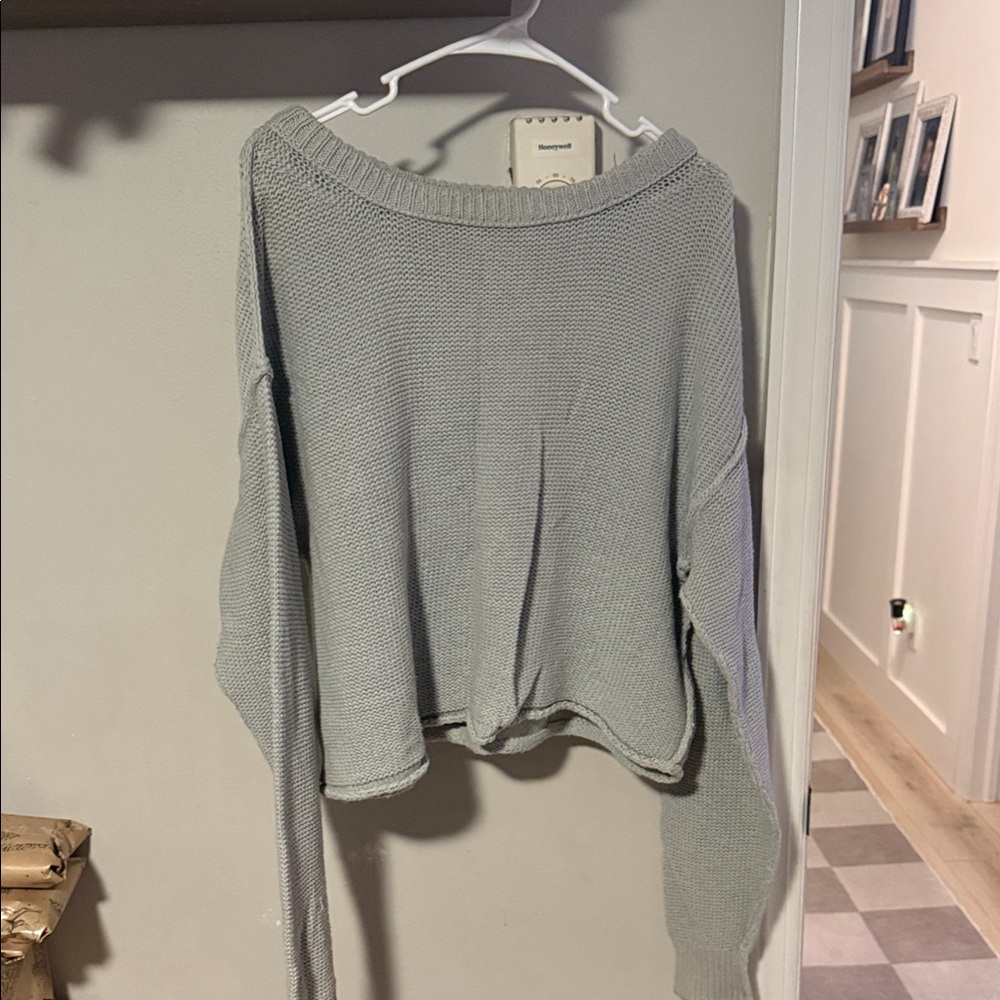 Free People Gray Sweater